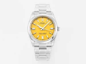VSFactory (VSF) Rolex Oyster Perpetual 126000 Yellow Dial  904L Steel  VS3230 Movement