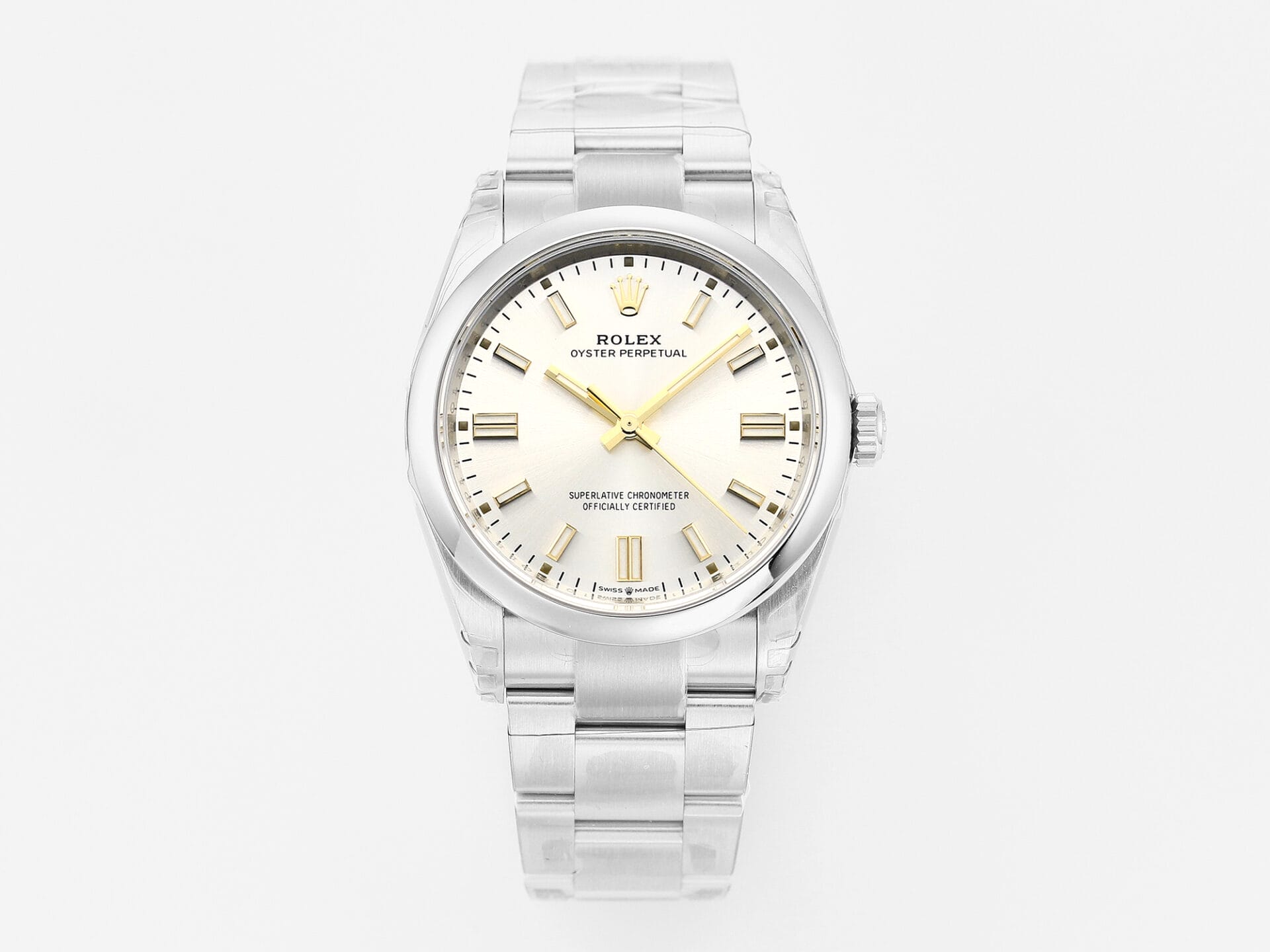 VSFactory (VSF) Rolex Oyster Perpetual 126000 Silver Dial 904L Steel VS3230 Movement