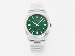 VSFactory (VSF) Rolex Oyster Perpetual 126000 Green Dial 904L Steel VS3230 Movement