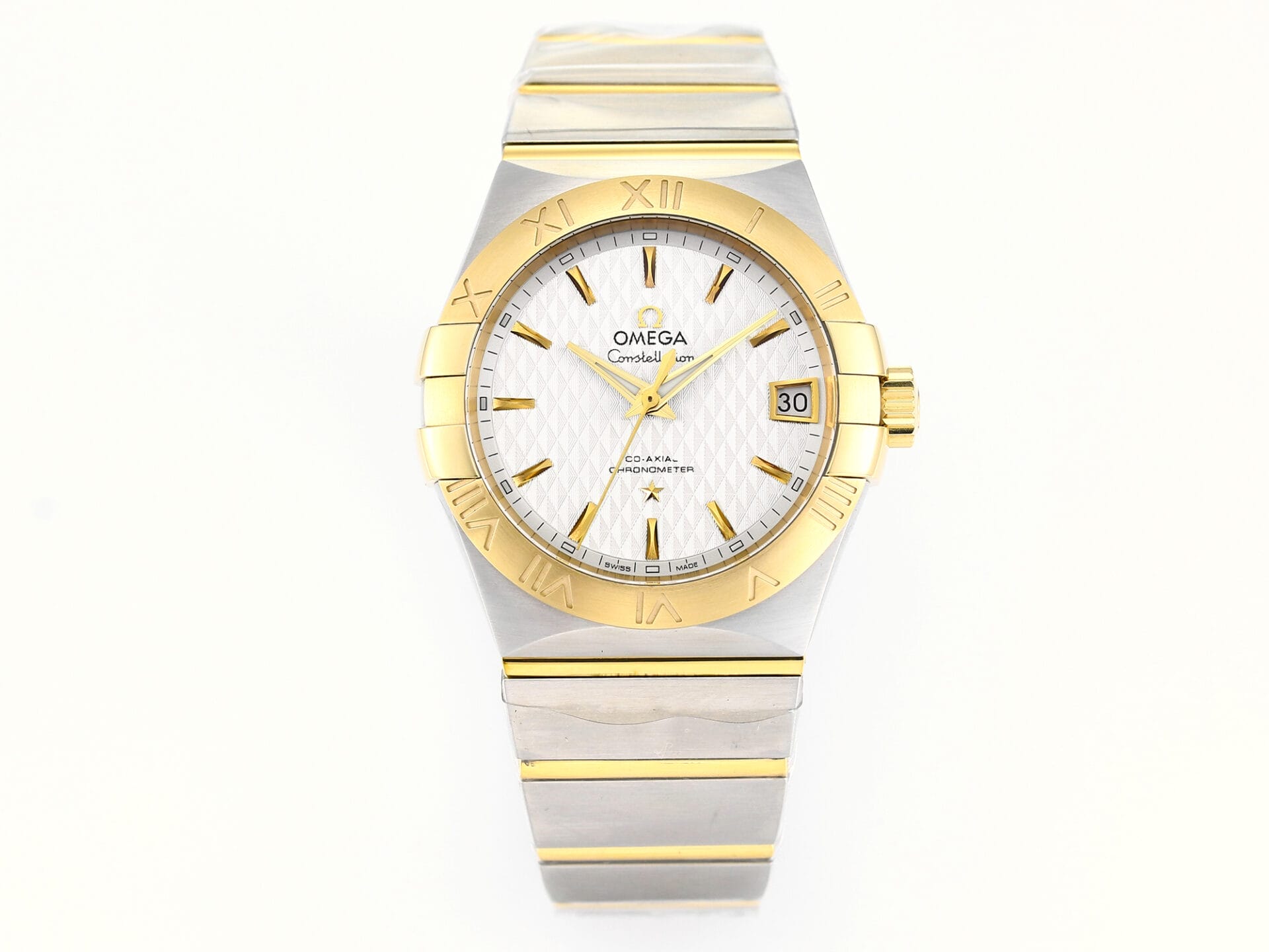 VSFactory (VSF) Omega Constellation 38mm White Dial SS YG Asia 8500 Movement