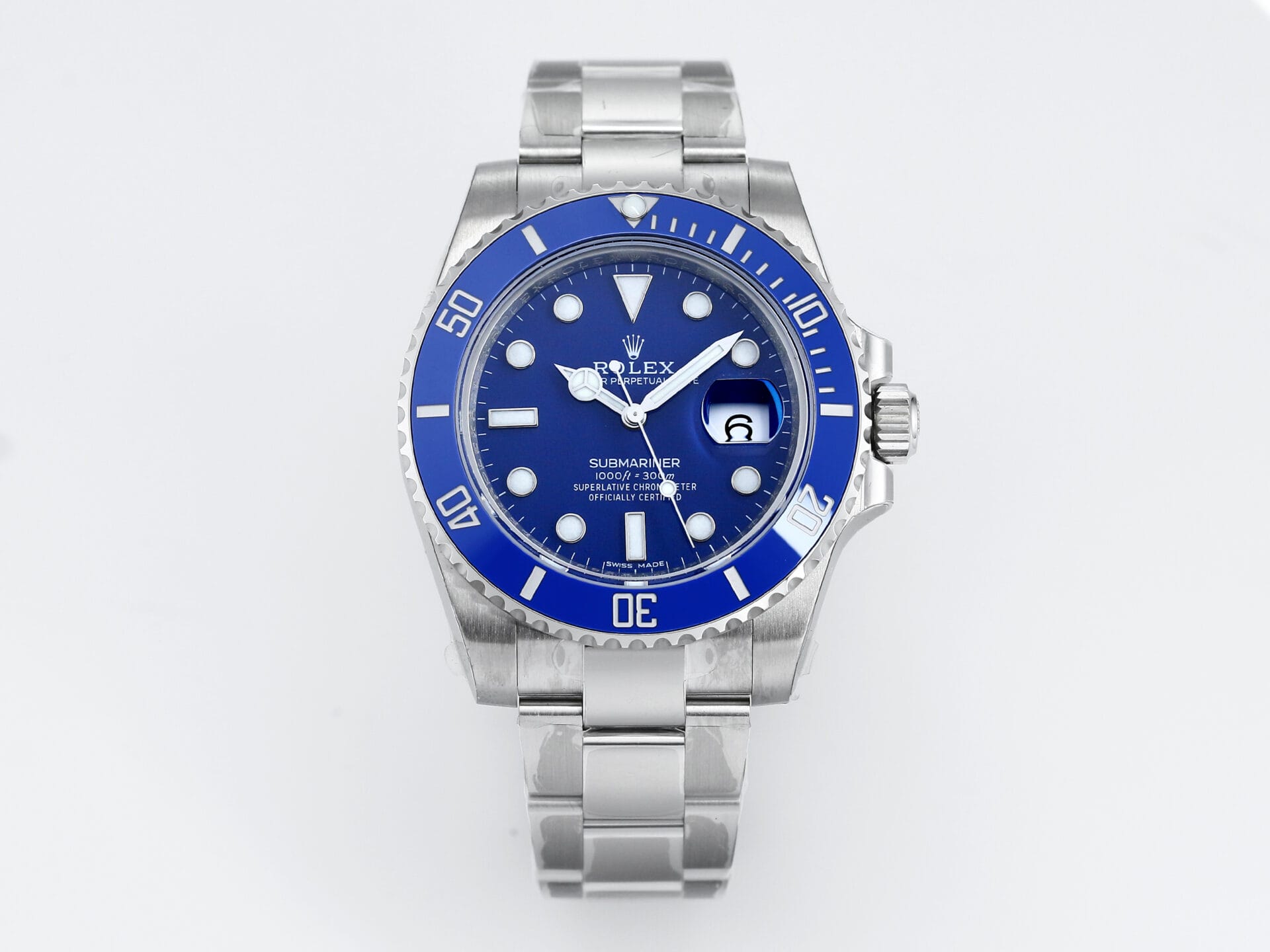 VS Factory Rolex Submariner 116619LB Blue Ceramic 904L Steel VS3135 Movement