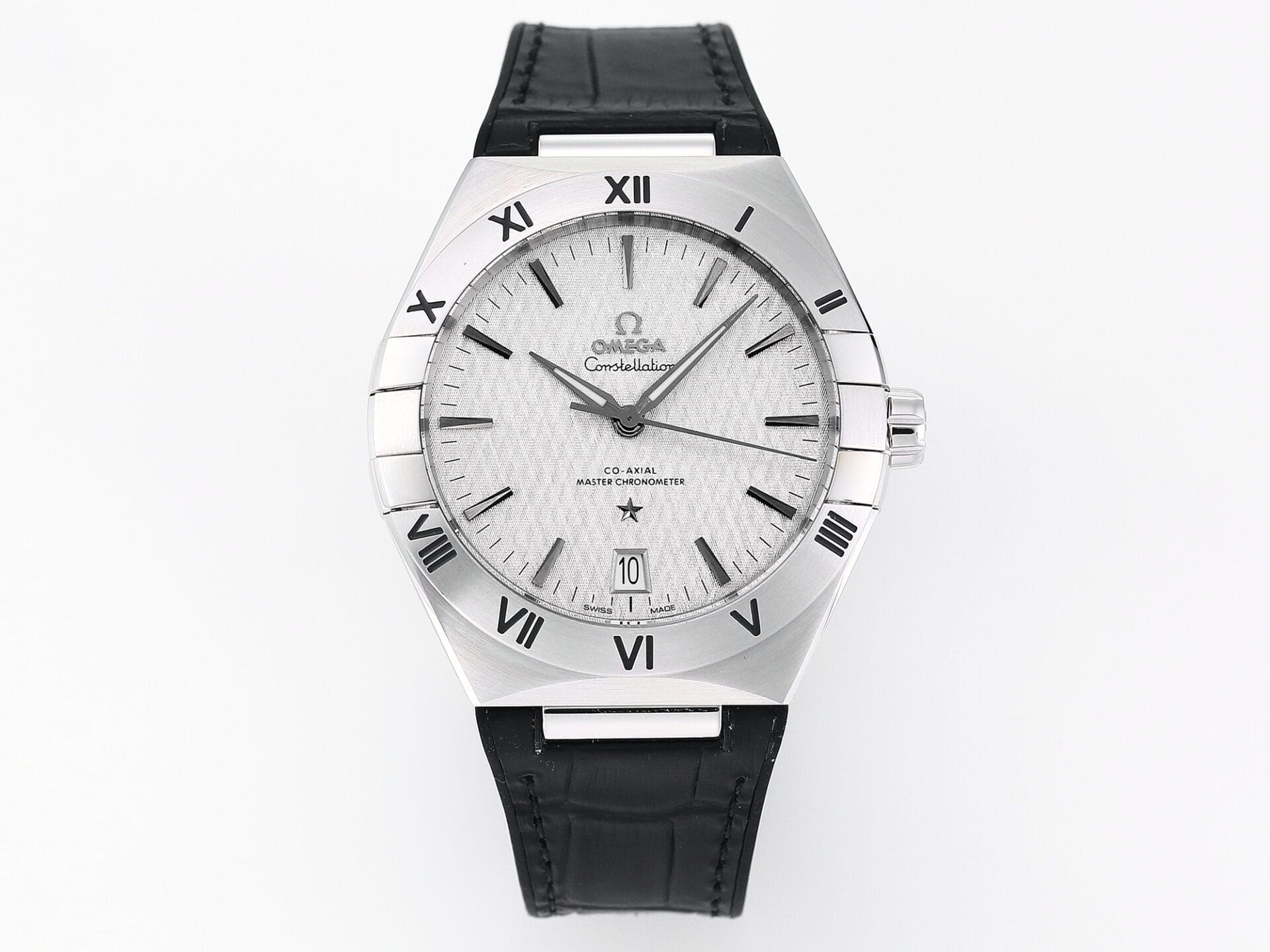 VSFactory (VSF) Omega Constellation Gray Dial Steel Black Rubber A8900 Movement