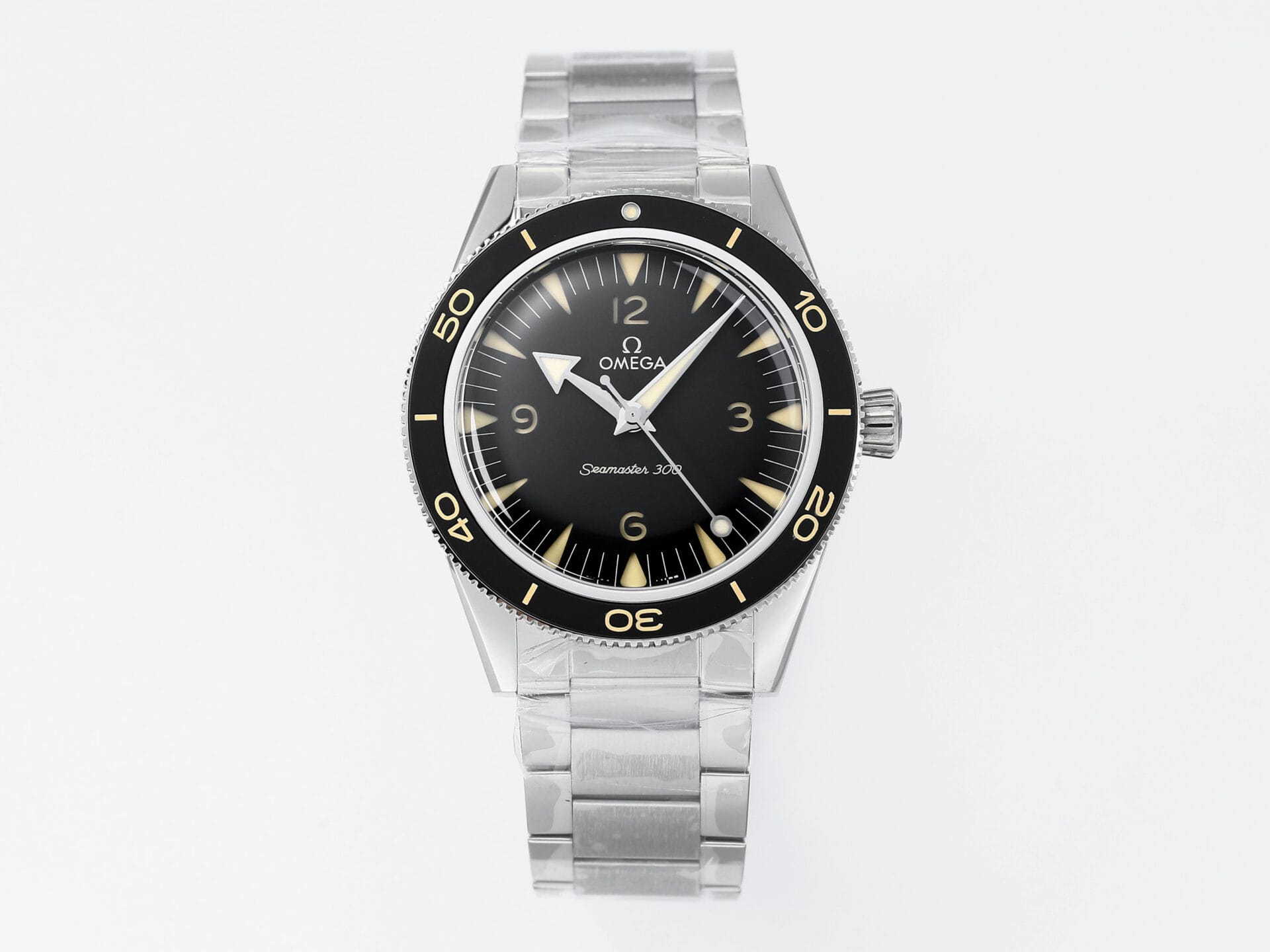VS Factory Omega Seamaster 300 Heritage Black Dial Steel A8912 Movement