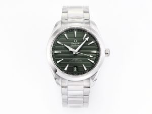 VSFactory (VSF) Omega Aqua Terra 150M Green Dial Steel A8900 Movement