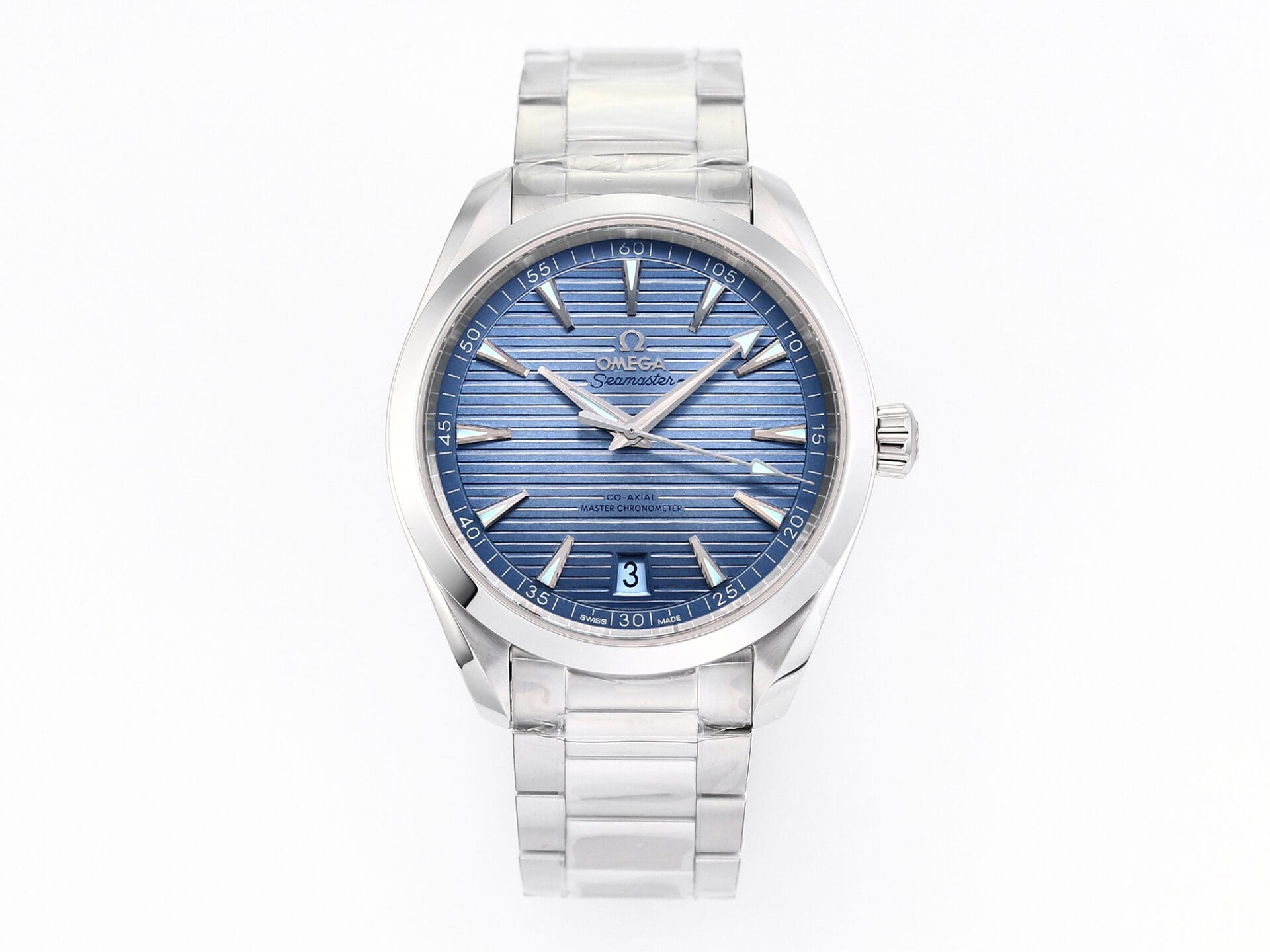 VSFactory (VSF) Omega Aqua Terra 41mm Light Blue Dial Steel A8900 Movement