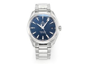 VSFactory (VSF) Omega Aqua Terra 150M Blue Textured Dial Steel A8500 Movement