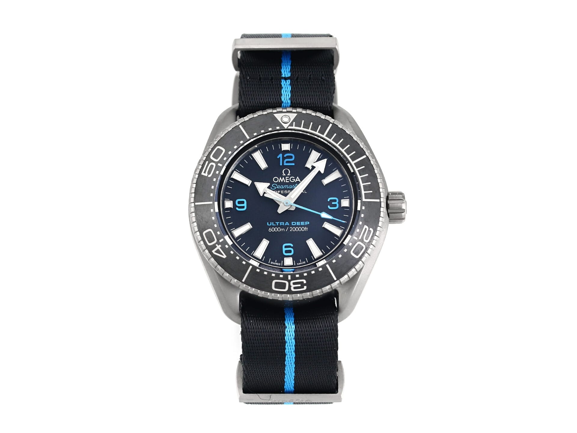 VSFactory (VSF) Omega Seamaster 6000M Ultra Deep Black Dial Steel A8912 Movement