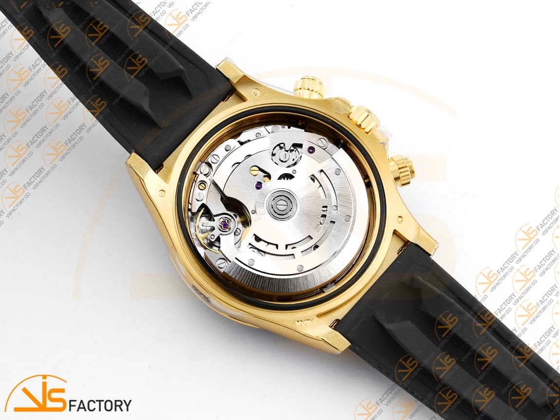 VSFactory (VSF) Rolex Daytona 126518 Black Dial Yellow Gold Oysterflex DD4801 Movement - 图片 18