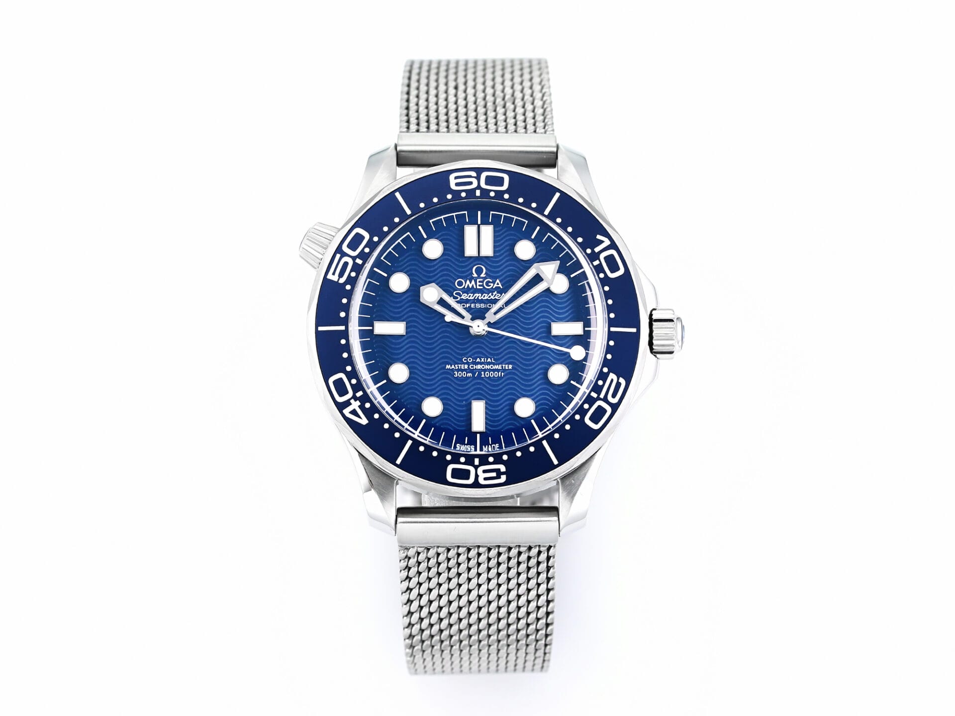 VSFactory (VSF) Omega Seamaster 300M 42mm James Bond 60th Anniversary Steel Mesh Bracelet A8806 Movement