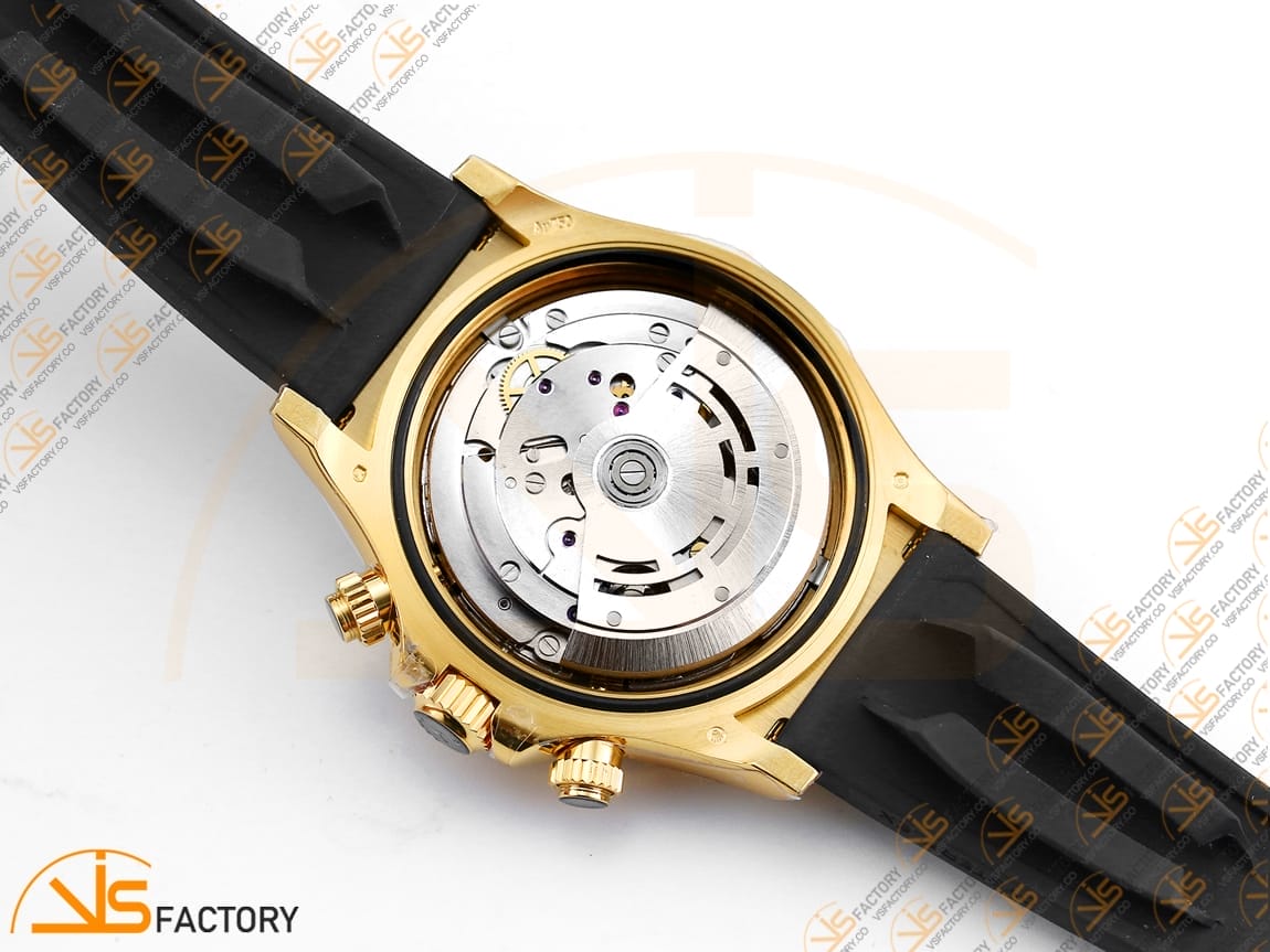 VSFactory (VSF) Rolex Daytona 126518 White Dial Yellow Gold Oysterflex DD4801 Movement - 图片 14