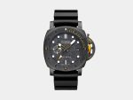 VS Factory Panerai Submersible PAM1324Y 44mm Carbon Dial Steel P9011 Movement