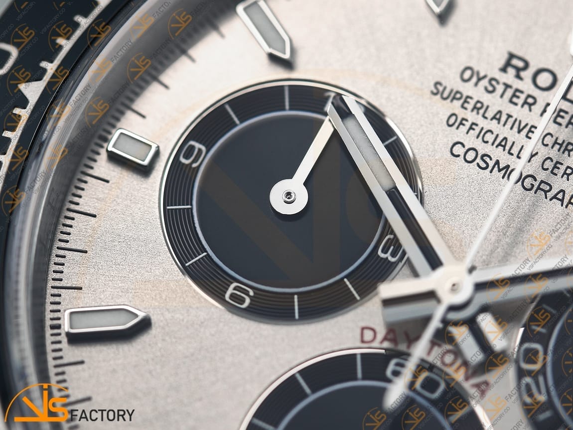 VSFactory (VSF) Rolex Daytona 126519 Gray Black Dial White Gold Oysterflex / DD4801 Movement - 图片 7