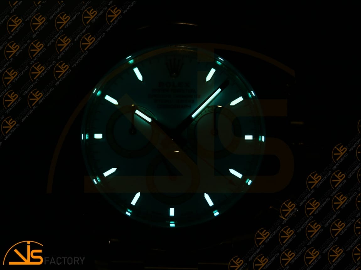 VSFactory (VSF) Rolex Daytona 126518 White Dial Yellow Gold Oysterflex DD4801 Movement - 图片 16