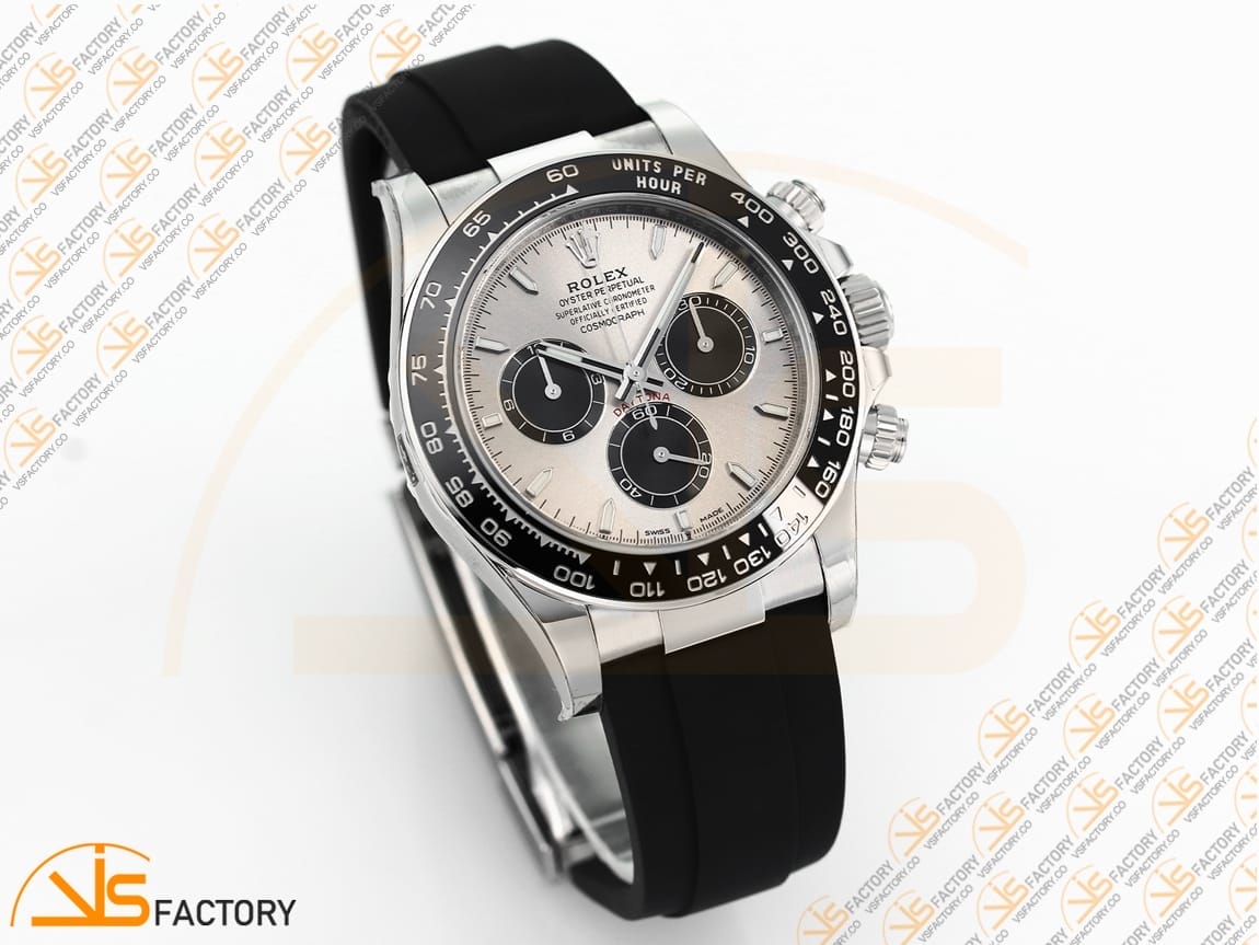 VSFactory (VSF) Rolex Daytona 126519 Gray Black Dial White Gold Oysterflex / DD4801 Movement - 图片 5