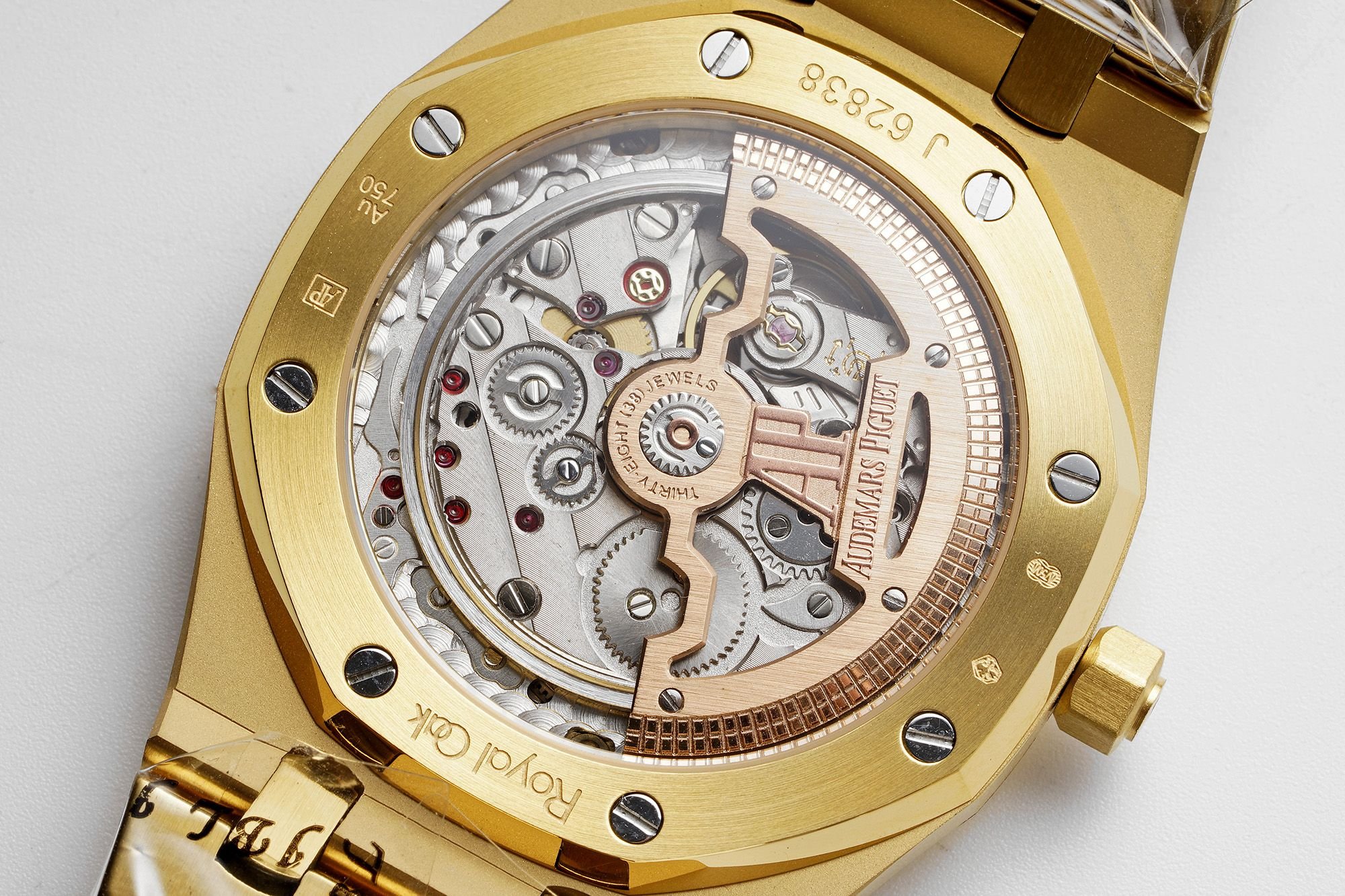 Audemars Piguet Royal Oak JUMBO Yellow Gold Blue dial - Image 5