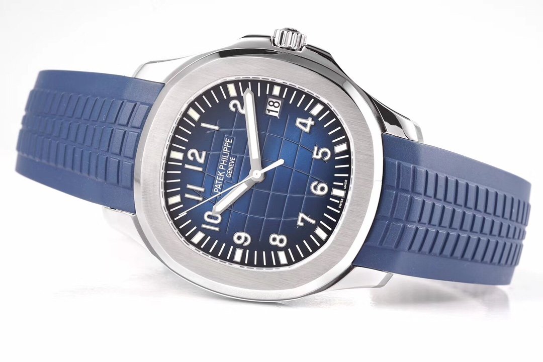 Patek Philippe Aquanaut 5168G-001 Jumbo Blue 42 mm Super Clone Watch - Image 9