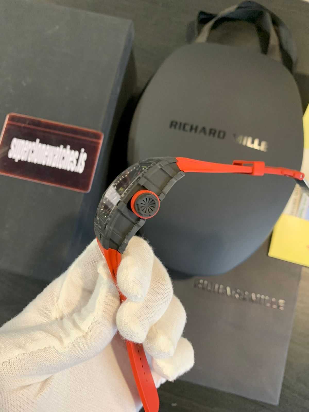 Richard Mille Rafael Nadal RM35-02 Textured Case Replica - Image 5