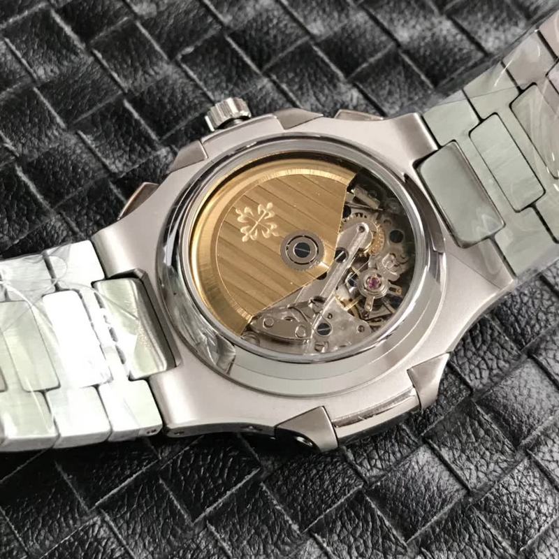 Patek Philippe Nautilus 5980 Blue Dial Chronograph Swiss Replica - Image 6