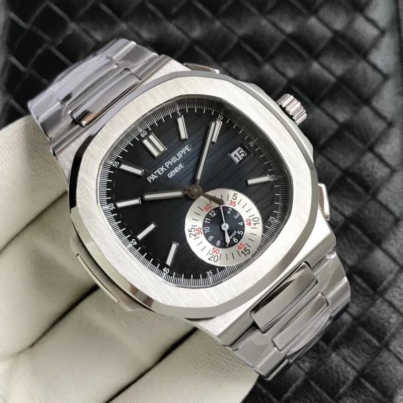 Patek Philippe Nautilus 5980 Blue Dial Chronograph Swiss Replica