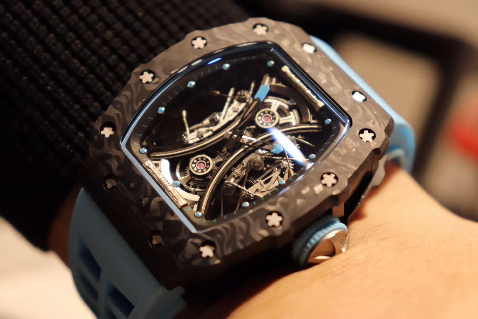 RM53-01 Tourbillon Pablo Mac Donough Black Carbon Fiber Case - Image 3