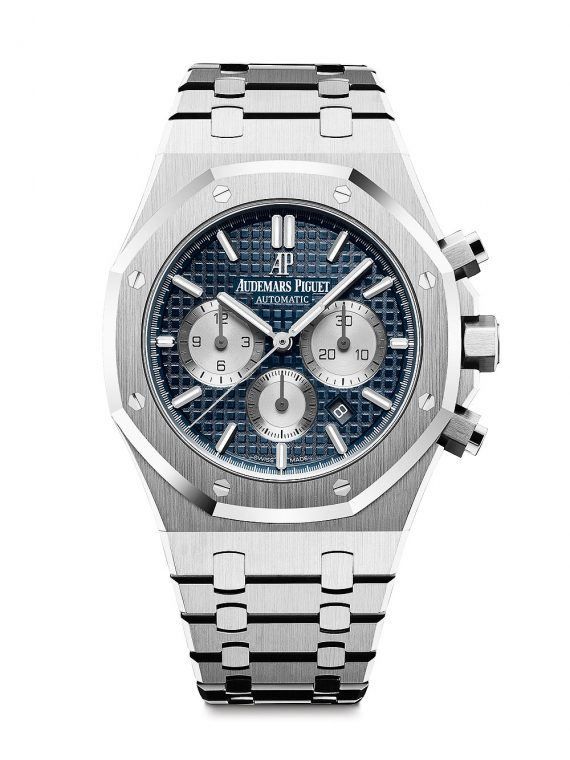 Audemars Piguet Royal oak 41 MM Chrono Selfwinding Blue Dial
