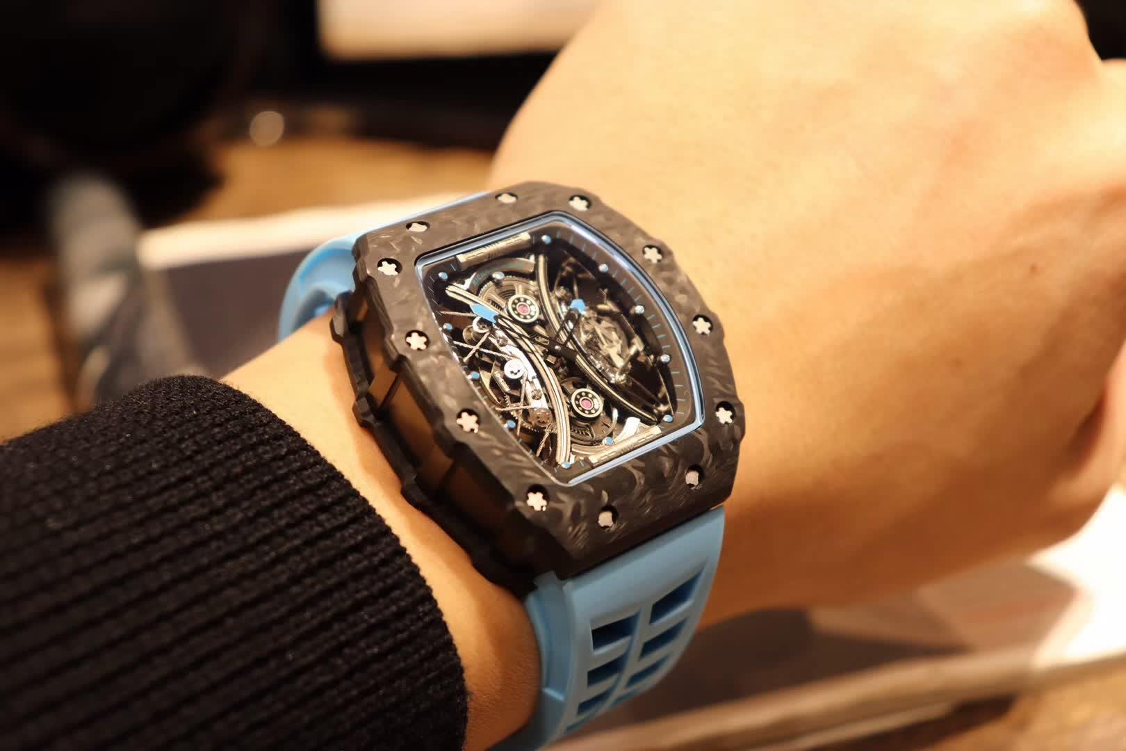 RM53-01 Tourbillon Pablo Mac Donough Black Carbon Fiber Case