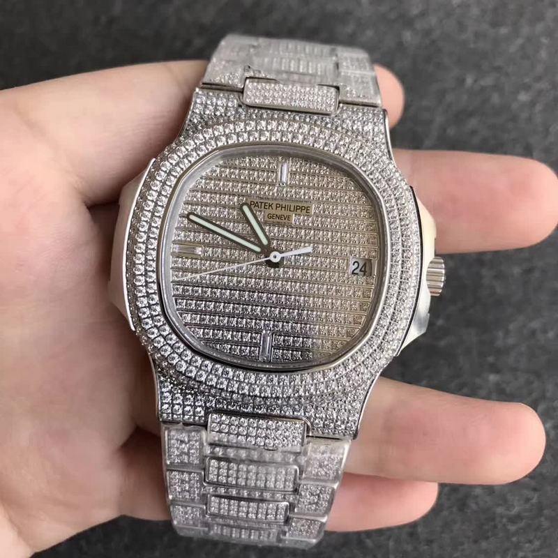 Patek Phillipe Nautilus FULL ICED.