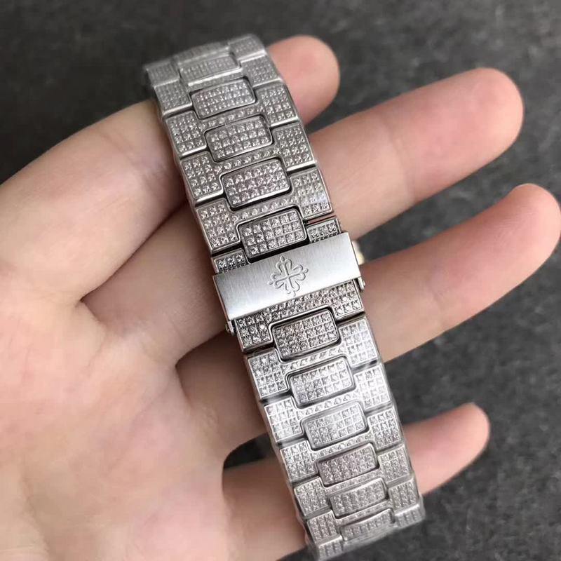Patek Phillipe Nautilus FULL ICED. - Image 5