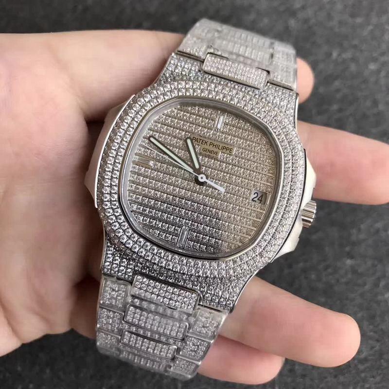 Patek Phillipe Nautilus FULL ICED. - Image 4