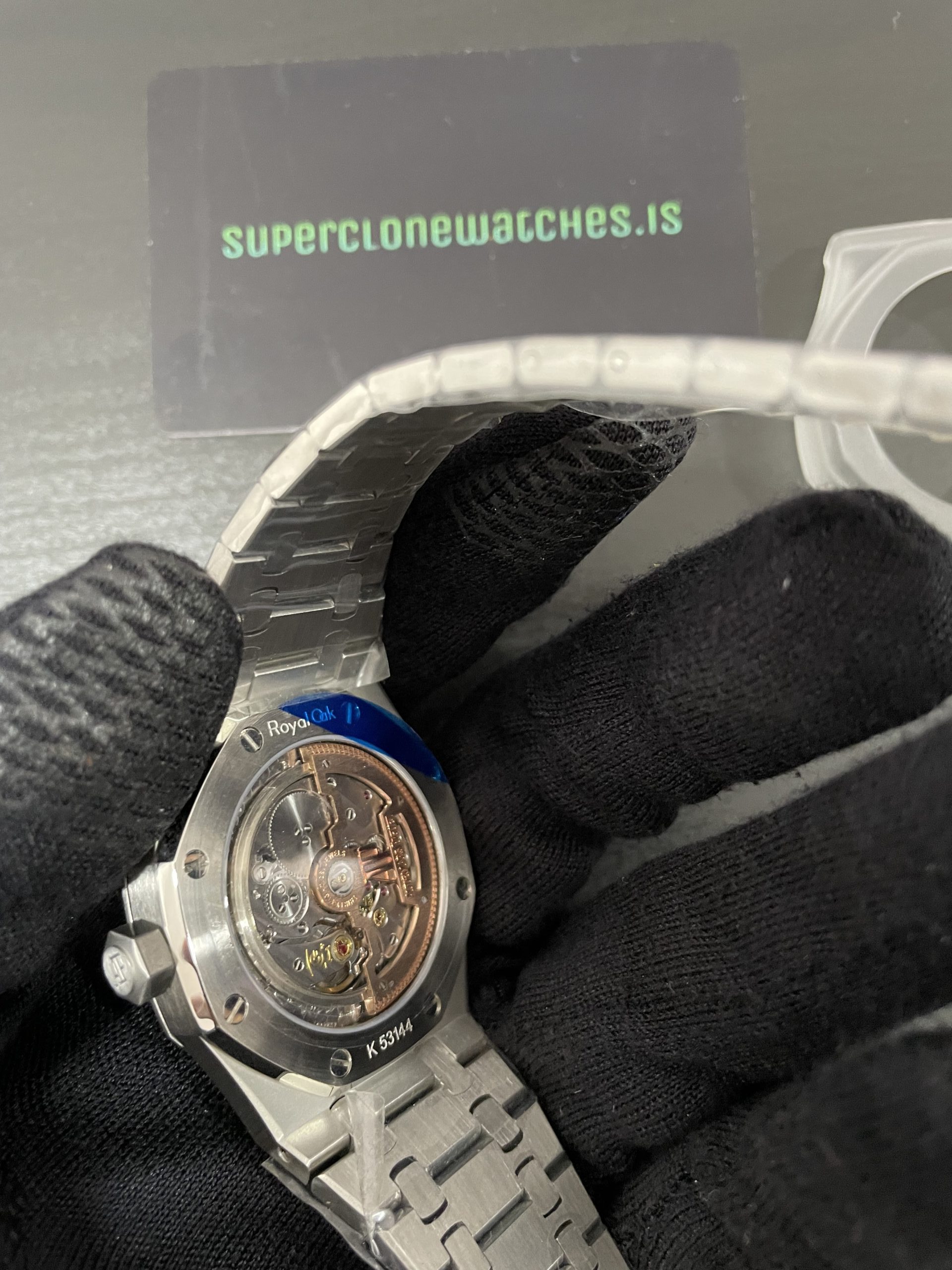 Audemars Piguet Royal Oak Jumbo Replica Ref.15202 Swiss 2121 Clone Movement - Image 6