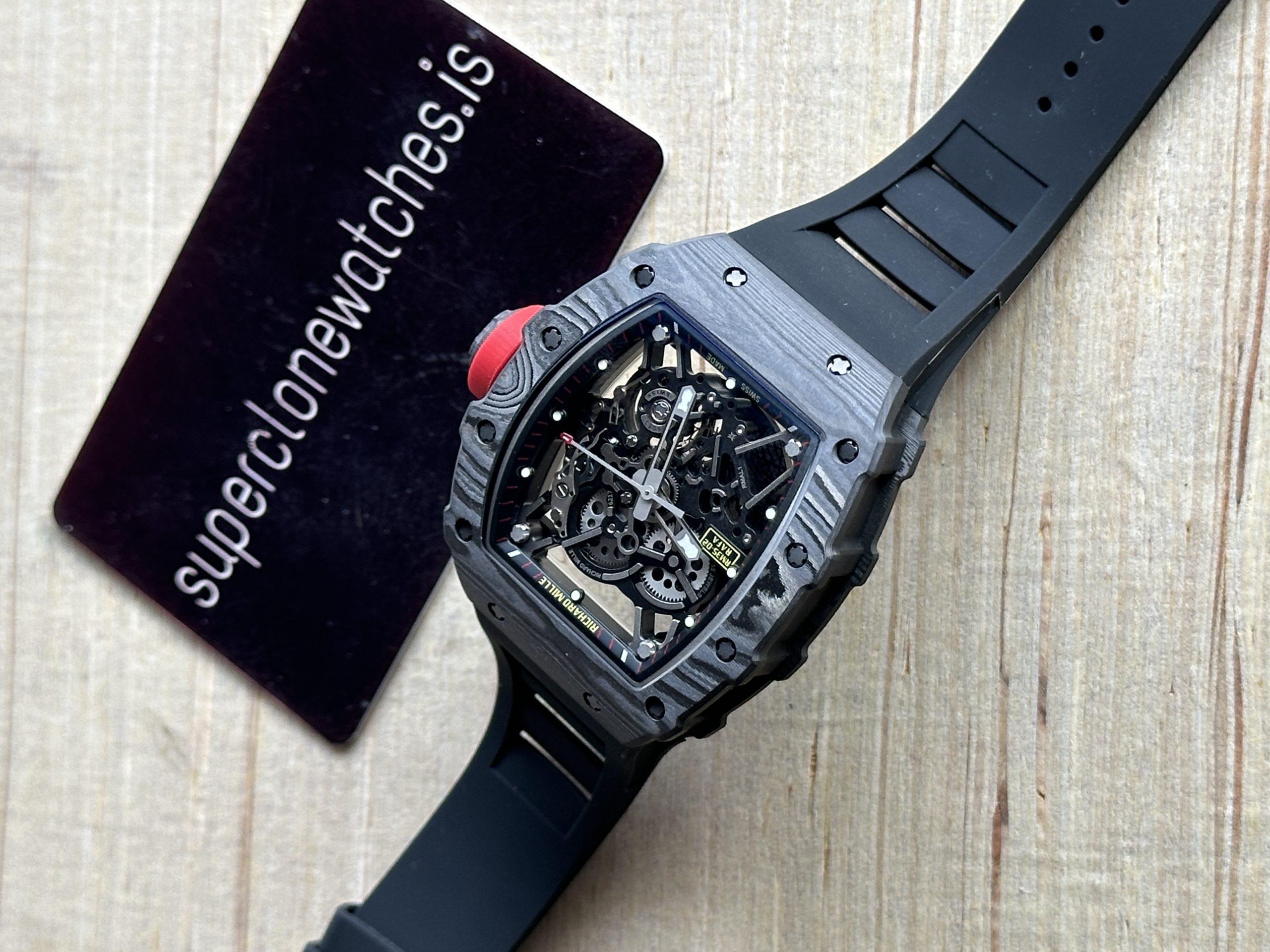 AP Royal Oak Rose Gold Black Dial 15500 Super Clone - Image 9