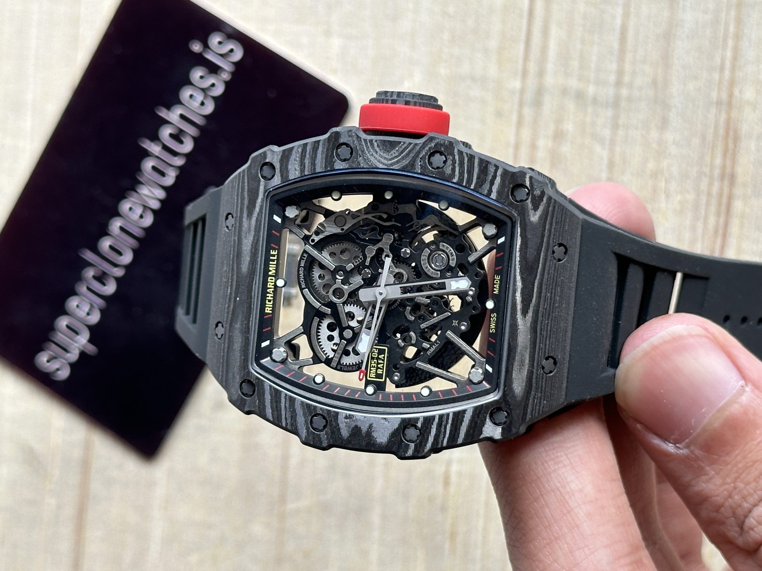 AP Royal Oak Rose Gold Black Dial 15500 Super Clone - Image 8
