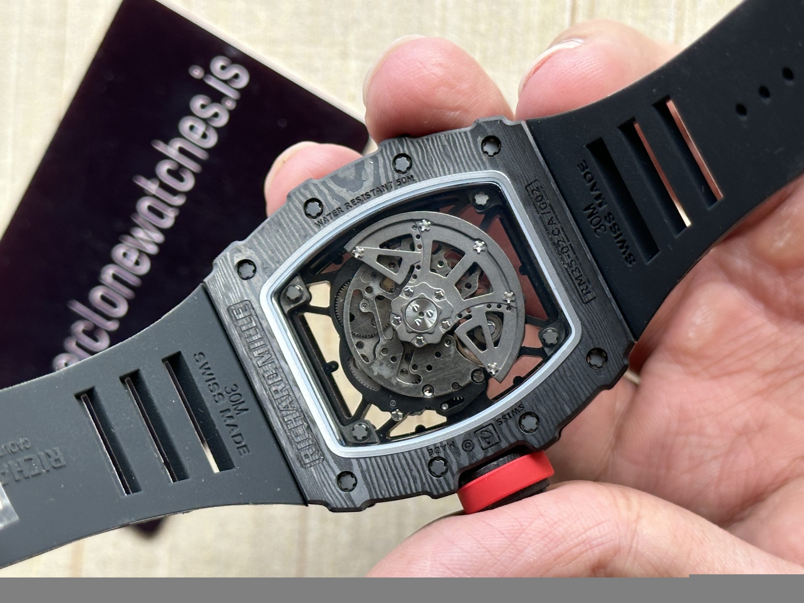 AP Royal Oak Rose Gold Black Dial 15500 Super Clone - Image 5