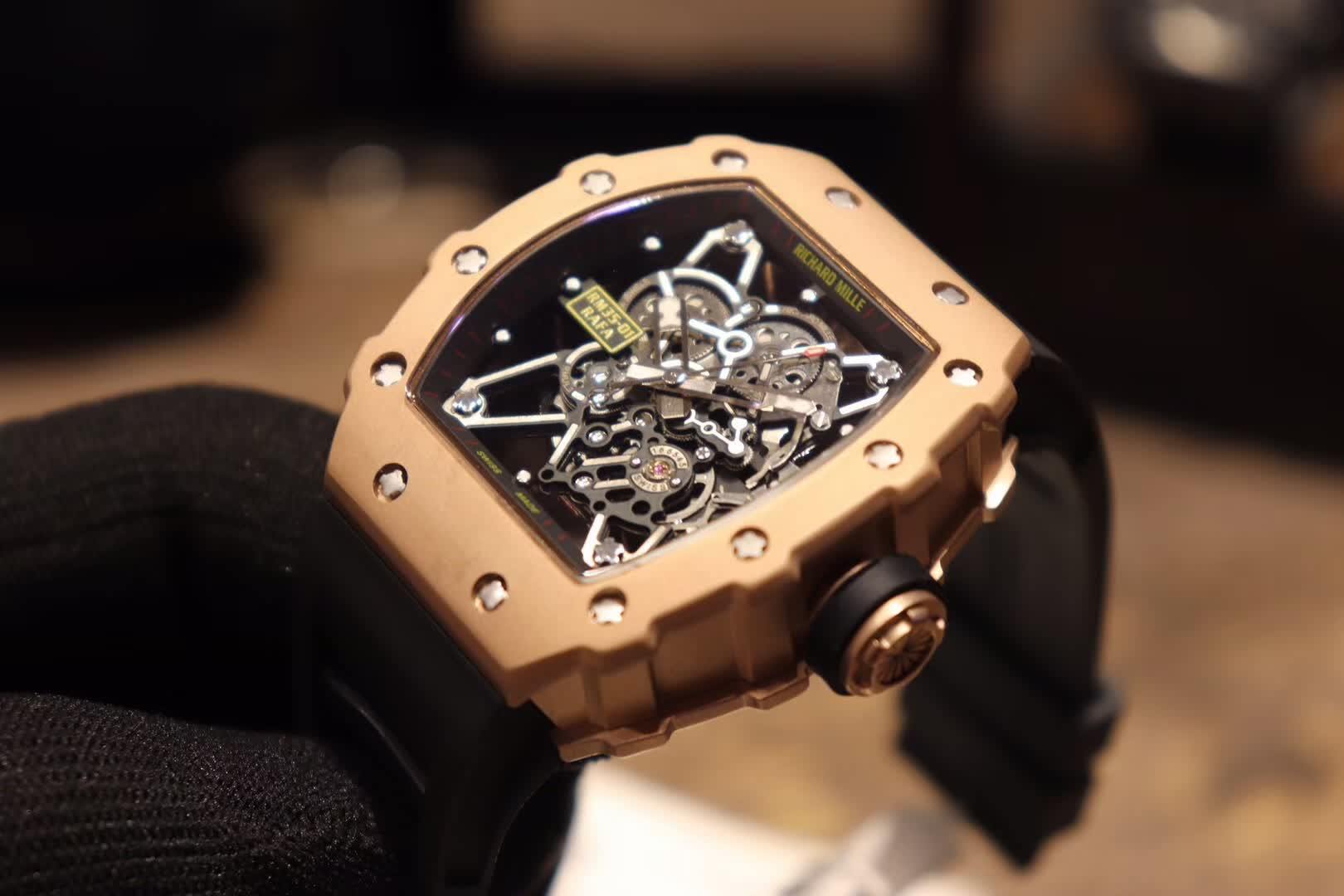 Replica Richard Mille Nadal RM 35-01 Rafa ZF V2 Rose Gold - Image 4