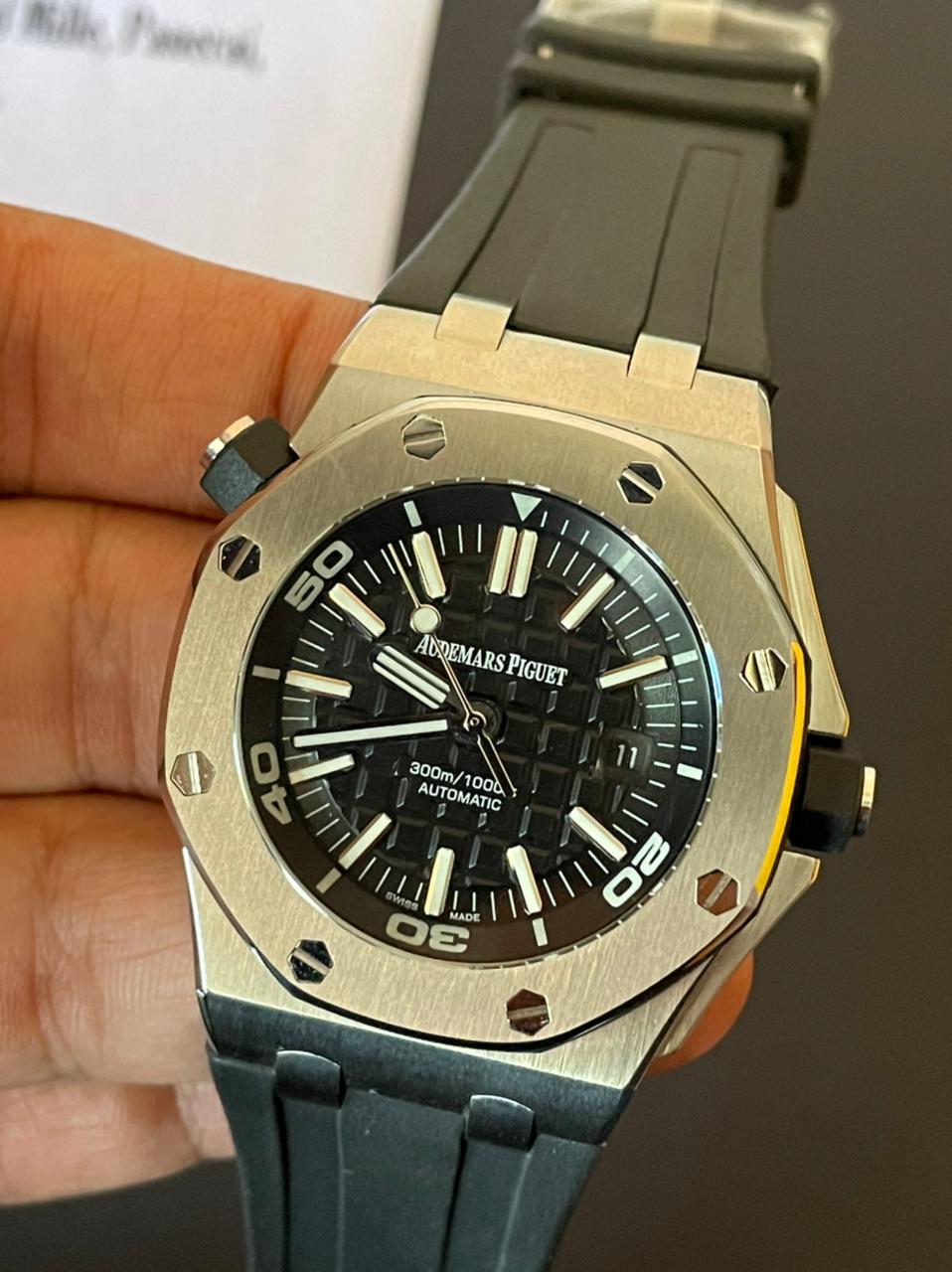 AP Royal Oak Offshore REF: 15710ST.OO.A052CA.01 Swiss movement Super Clone - Image 8