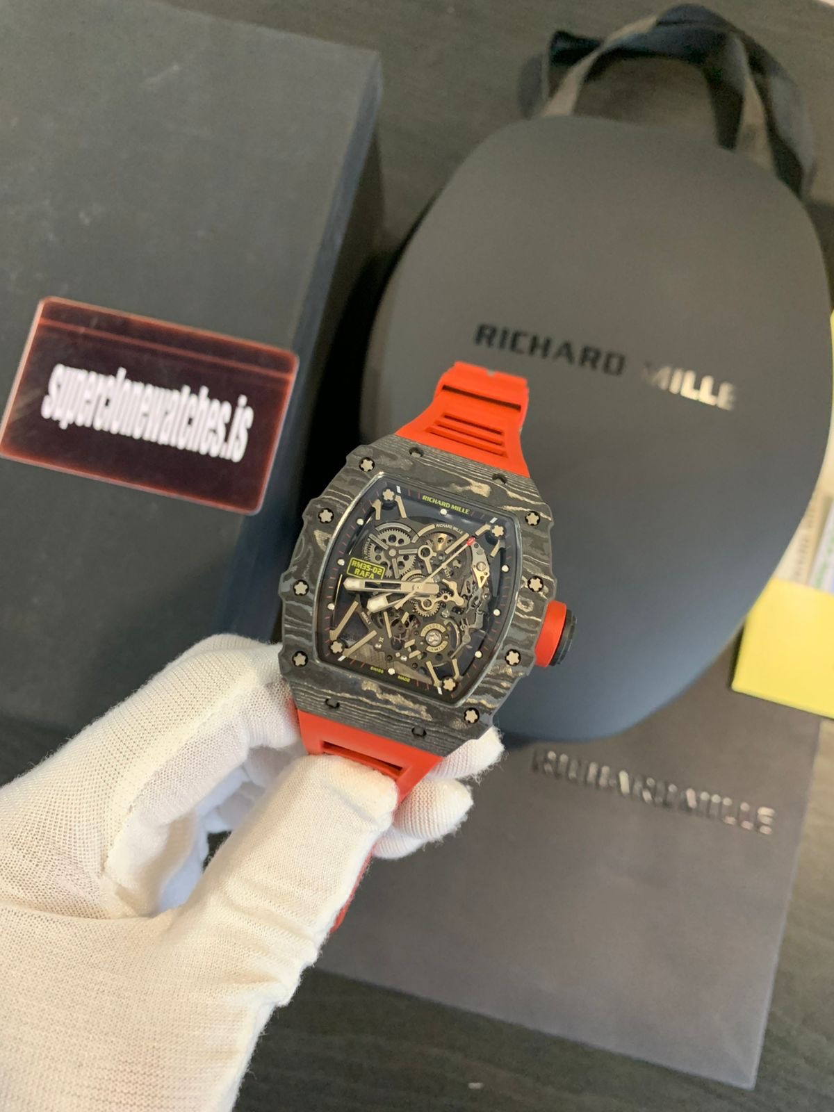 Richard Mille Rafael Nadal RM35-02 Textured Case Replica - Image 2