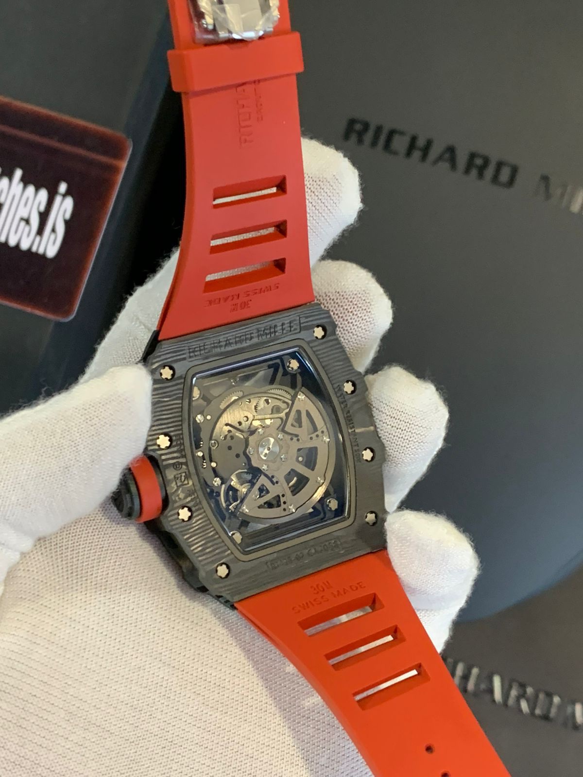 Richard Mille Rafael Nadal RM35-02 Textured Case Replica - Image 6