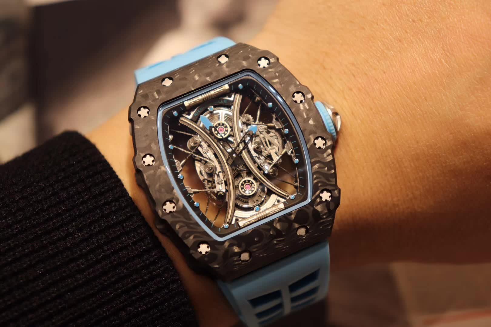 RM53-01 Tourbillon Pablo Mac Donough Black Carbon Fiber Case - Image 2