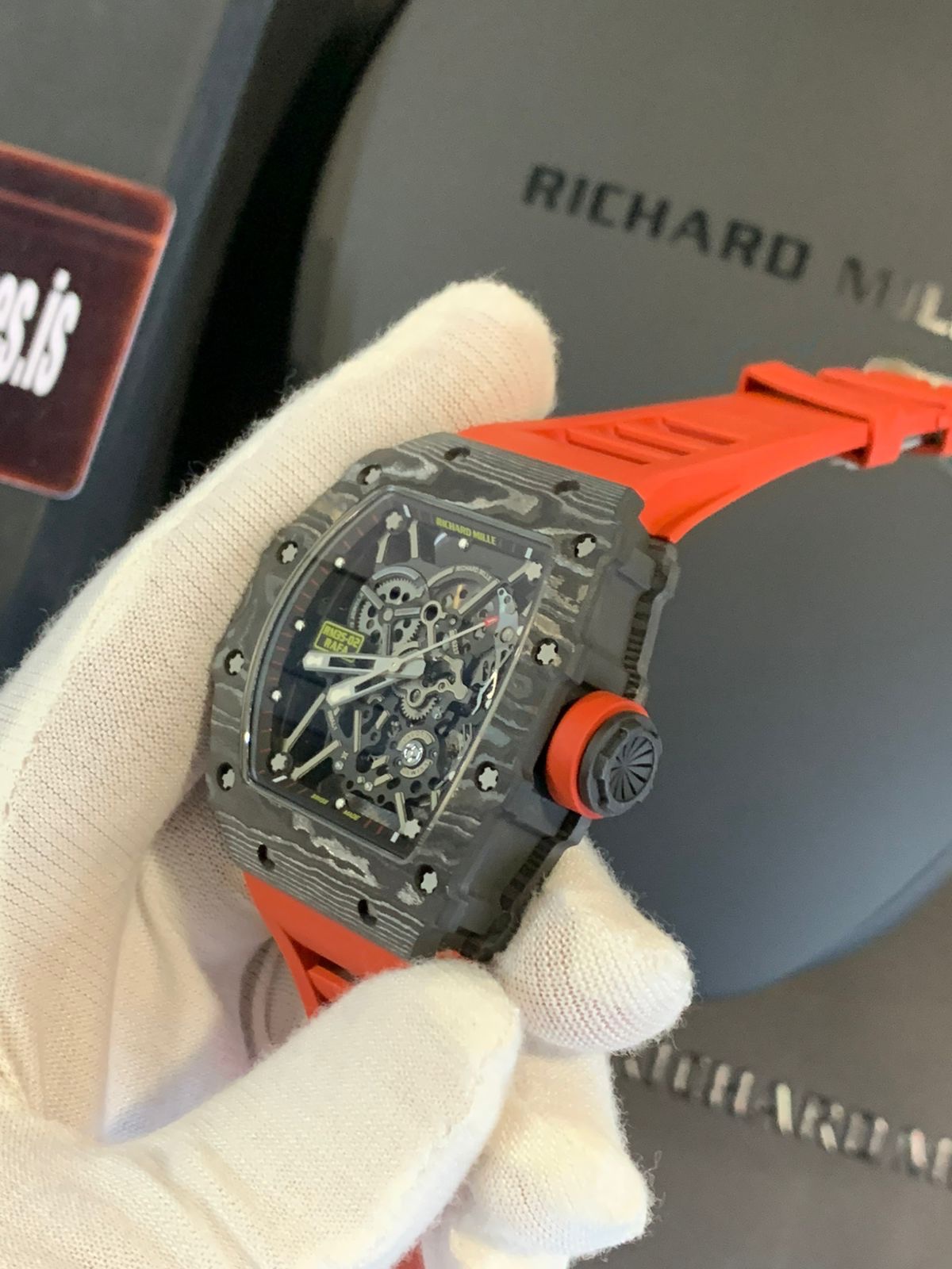 Richard Mille Rafael Nadal RM35-02 Textured Case Replica - Image 4