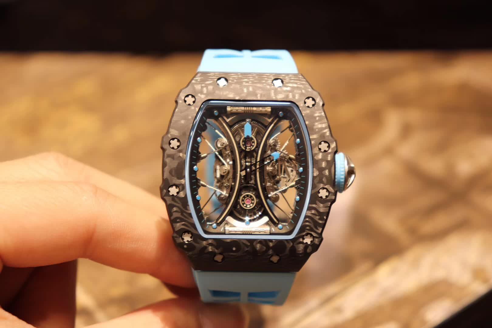 RM53-01 Tourbillon Pablo Mac Donough Black Carbon Fiber Case - Image 4