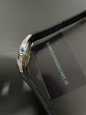 Super Replica Patek Philippe Aquanaut Black Strap 5167A Swiss Clone Movement