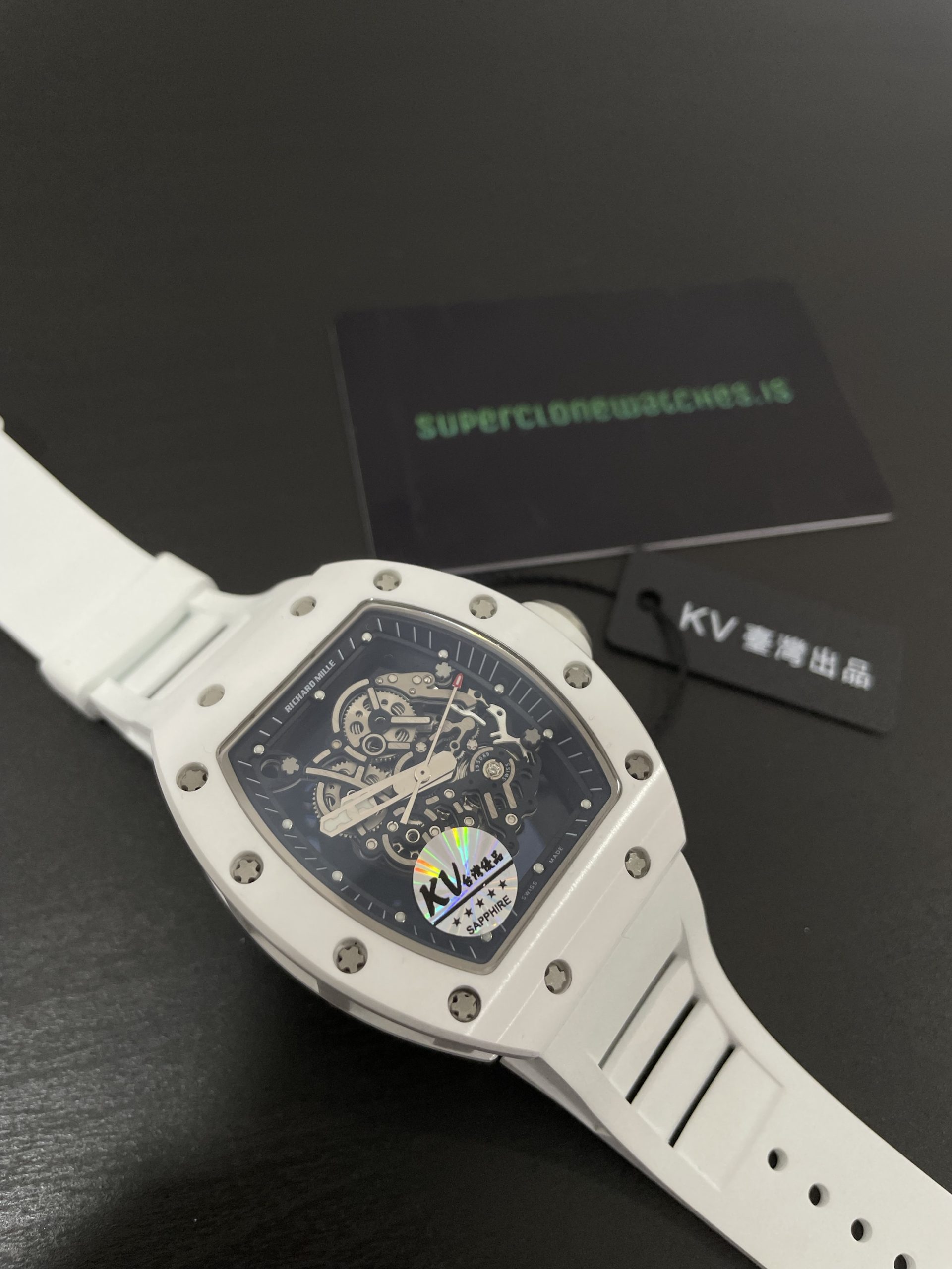 RM55 Bubba Watson White Mirror Replica - Image 7