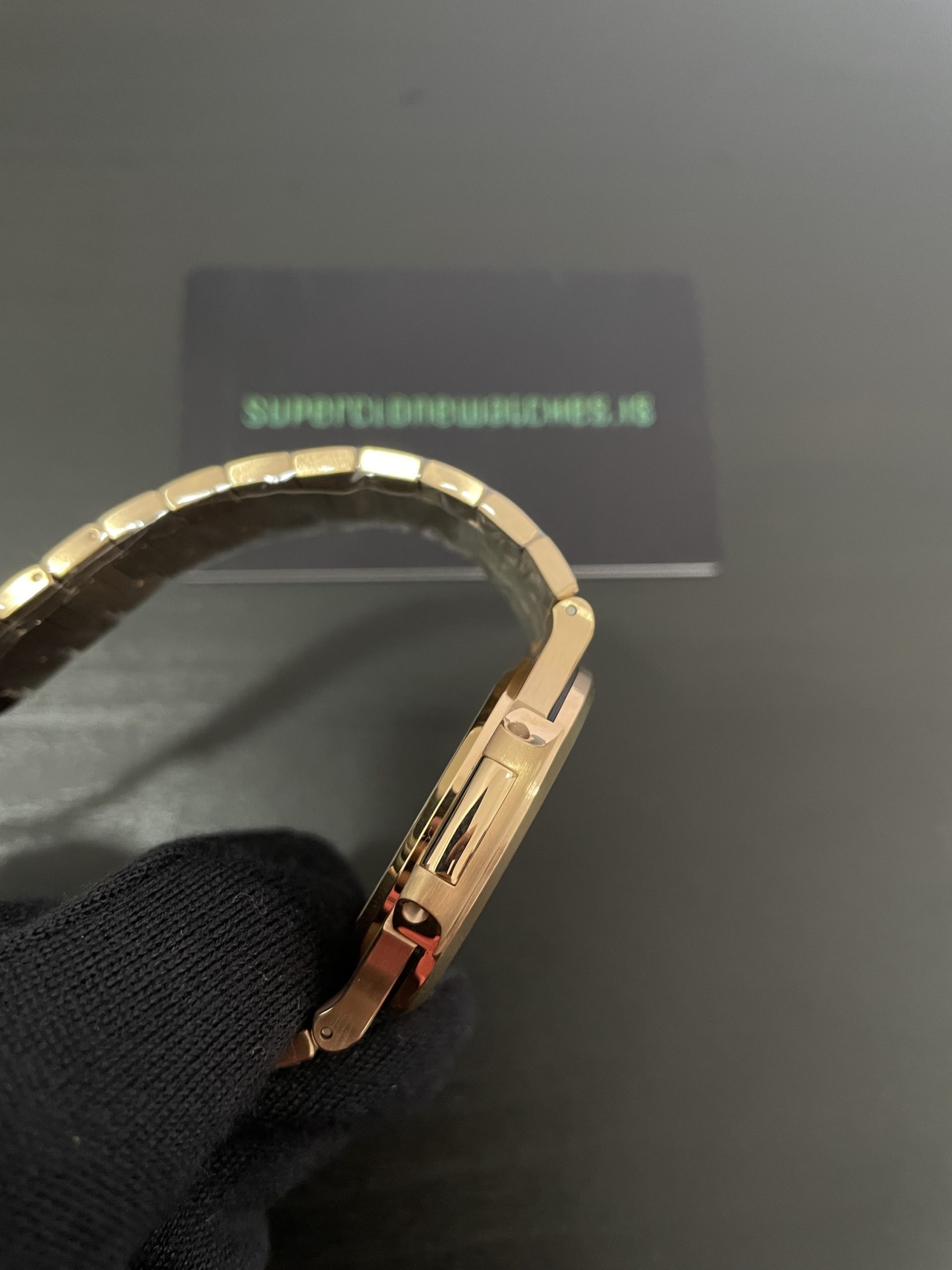Patek Philippe Replica Nautilus 5711 Chocolate Dial Rose Gold Swiss Movement - Image 5