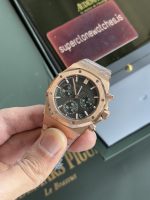 Audemars Piguet Royal Oak Chronograph Ref.26240 Rose Gold Green Dial Replica