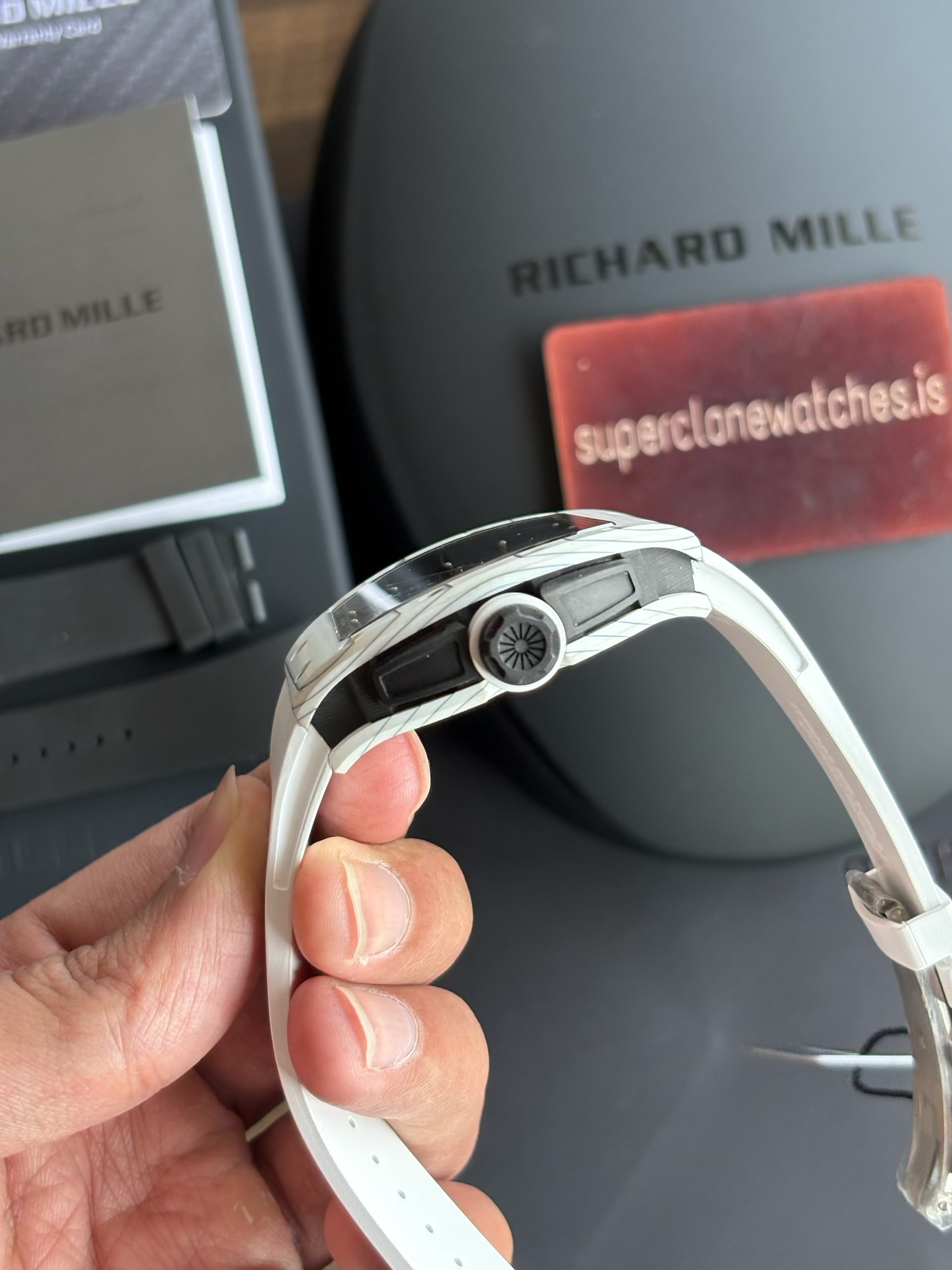 RM61-01 White Strap Richard Mille Yohan Blake Limited Edition