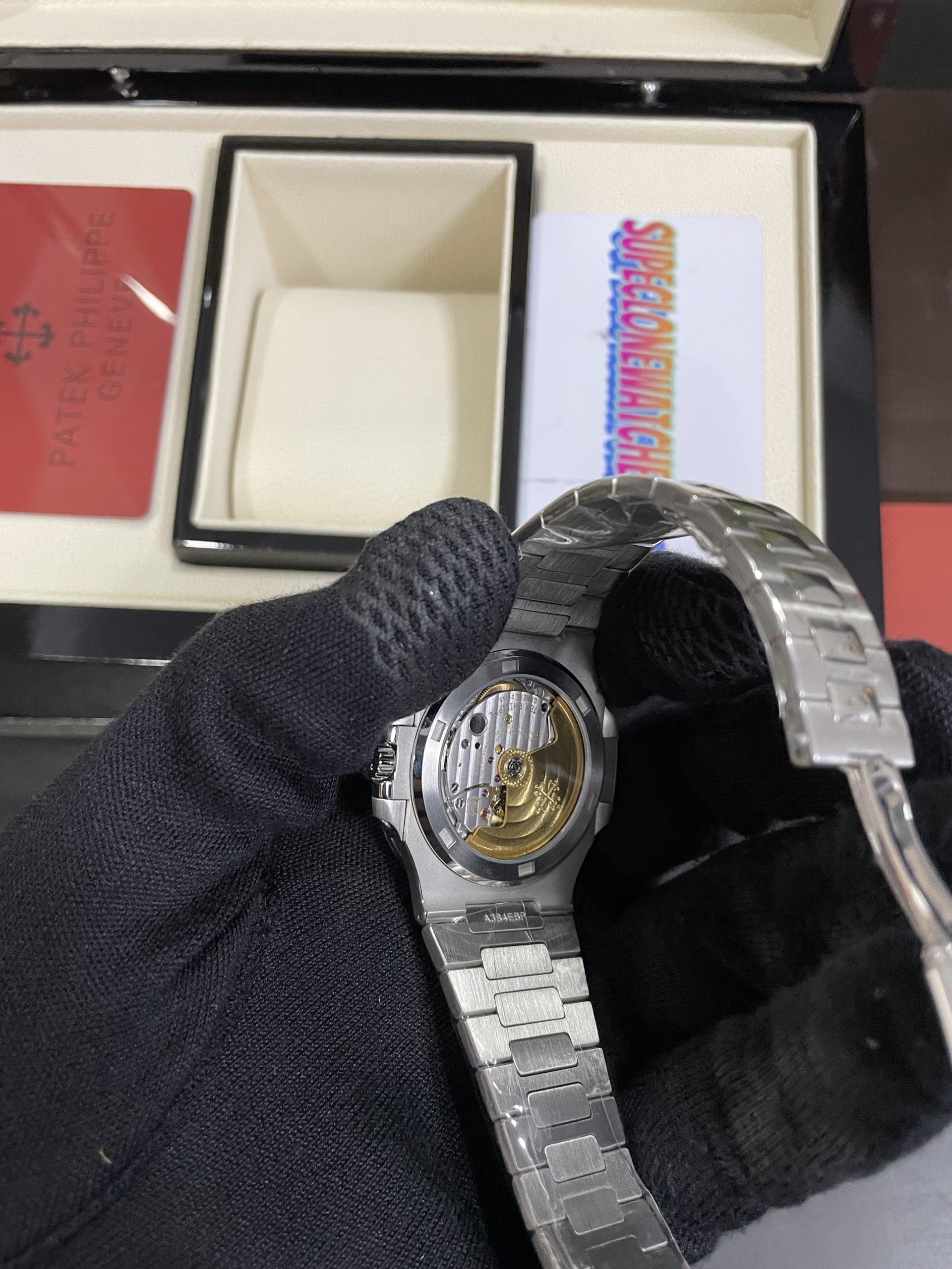Patek Philippe Nautilus 5711 White Dial Swiss Movement Replica - Image 4