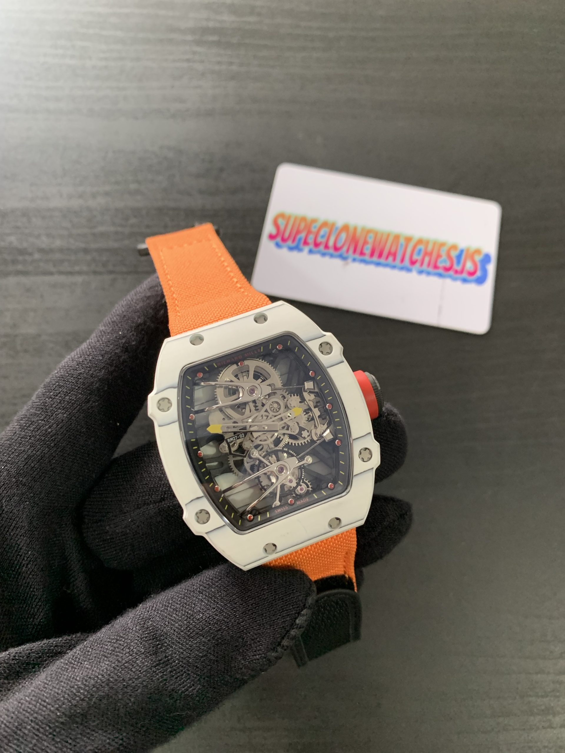 Richard Mille Rm27-02 Rafael Nadal Forged Carbon KV favtory Super Clone RM - Image 4