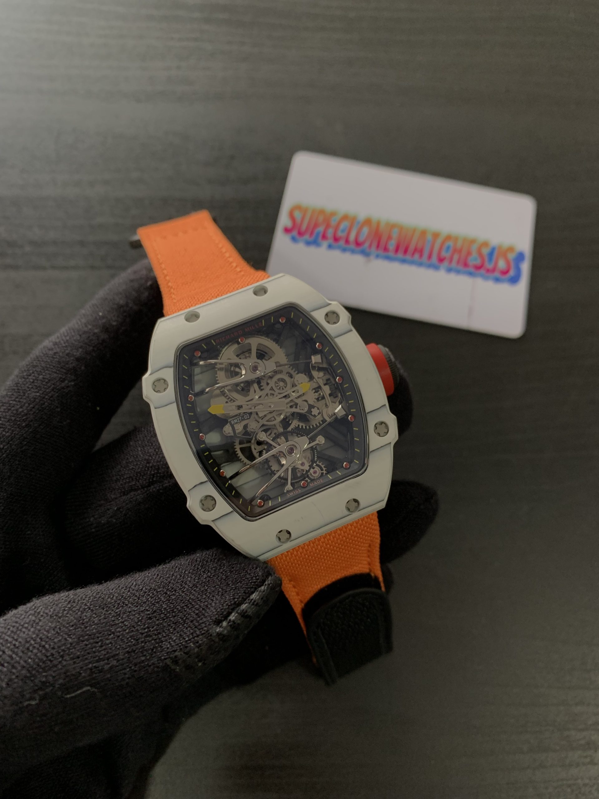 Richard Mille Rm27-02 Rafael Nadal Forged Carbon KV favtory Super Clone RM - Image 7