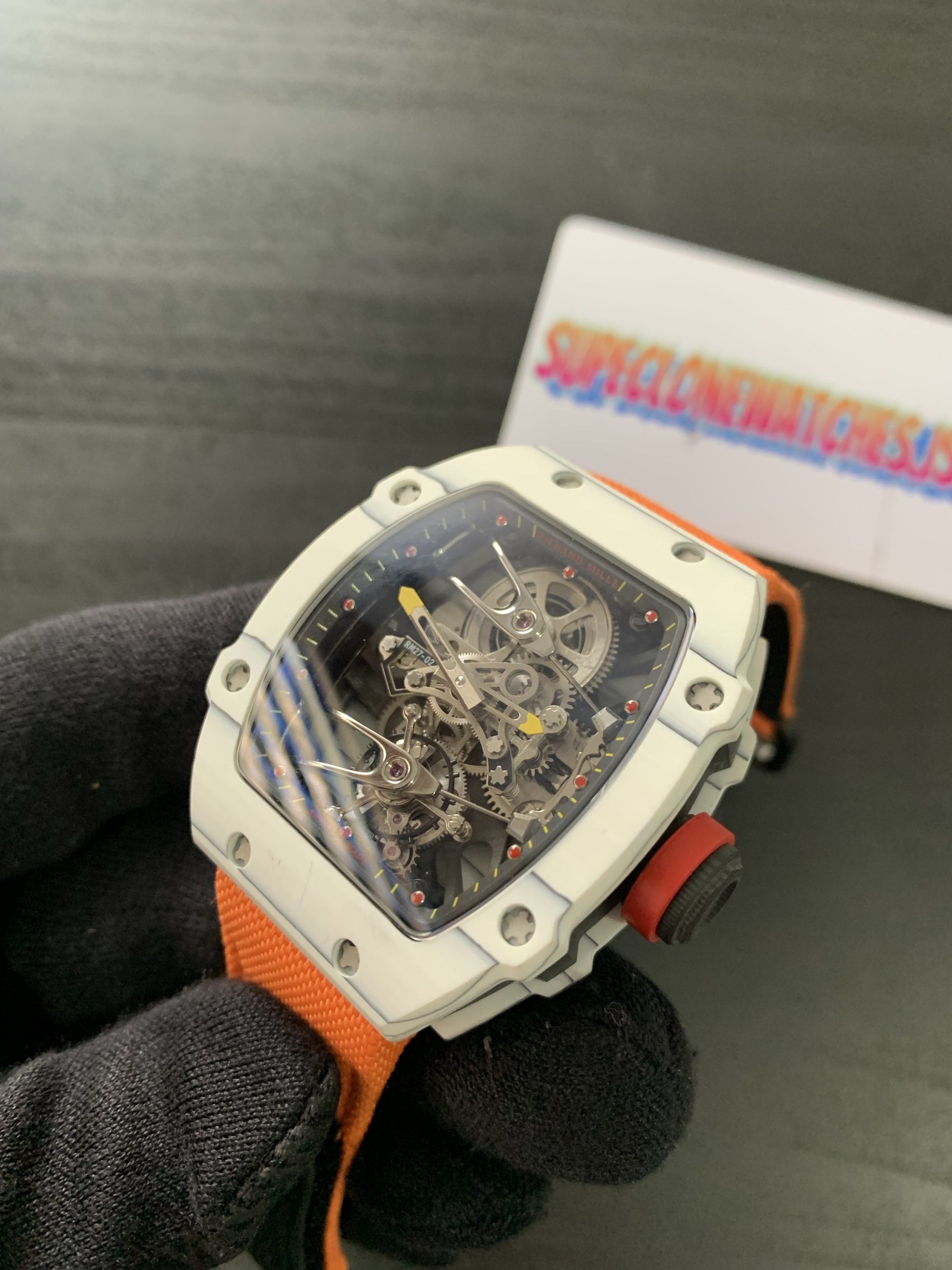 Richard Mille Rm27-02 Rafael Nadal Forged Carbon KV favtory Super Clone RM - Image 2