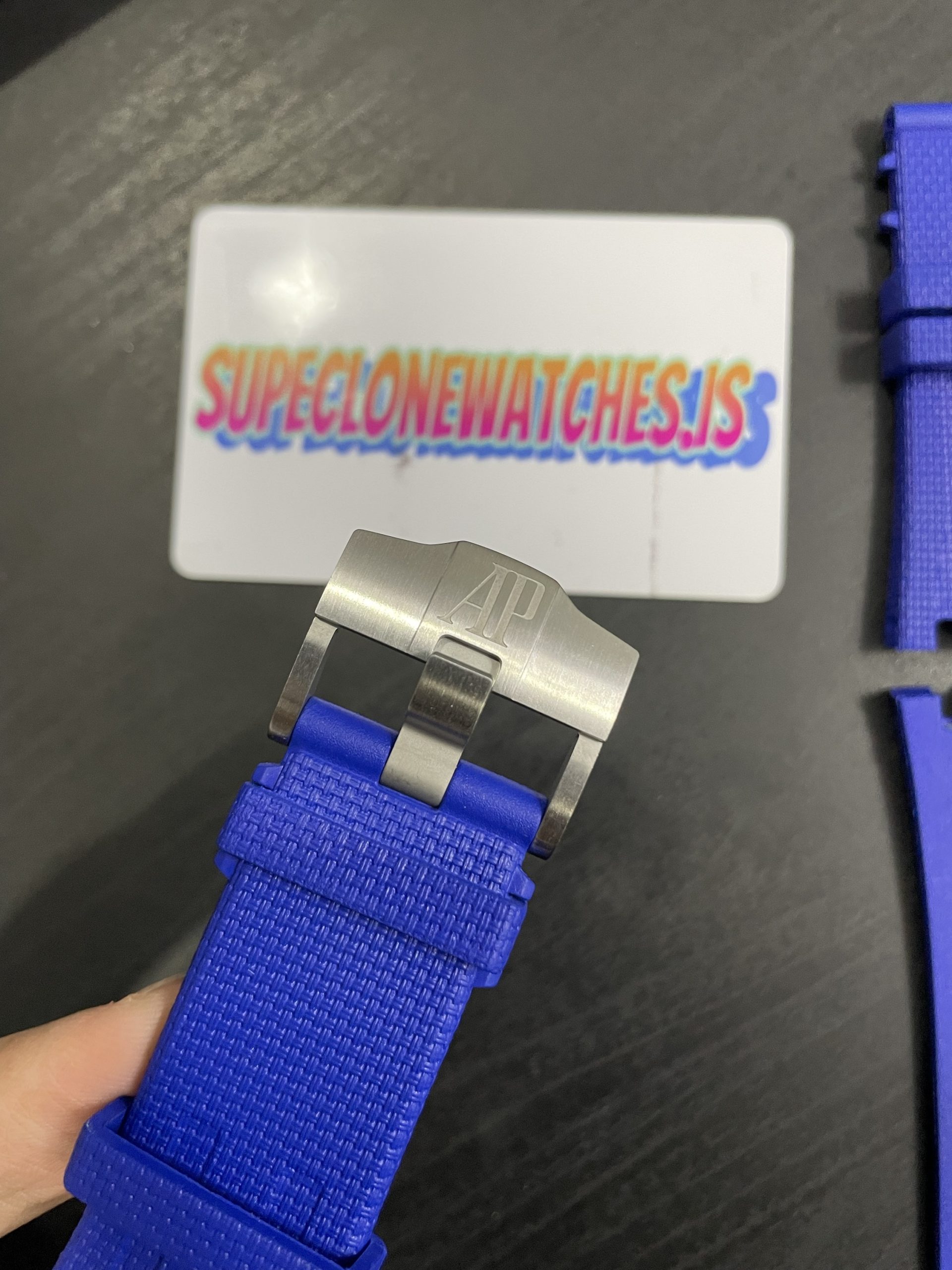 Audemars Piguet Royal Oak Offshore Smoked Blue Dial Clone Copy